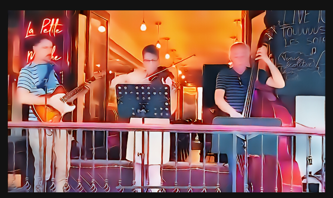 violin performance stage concert